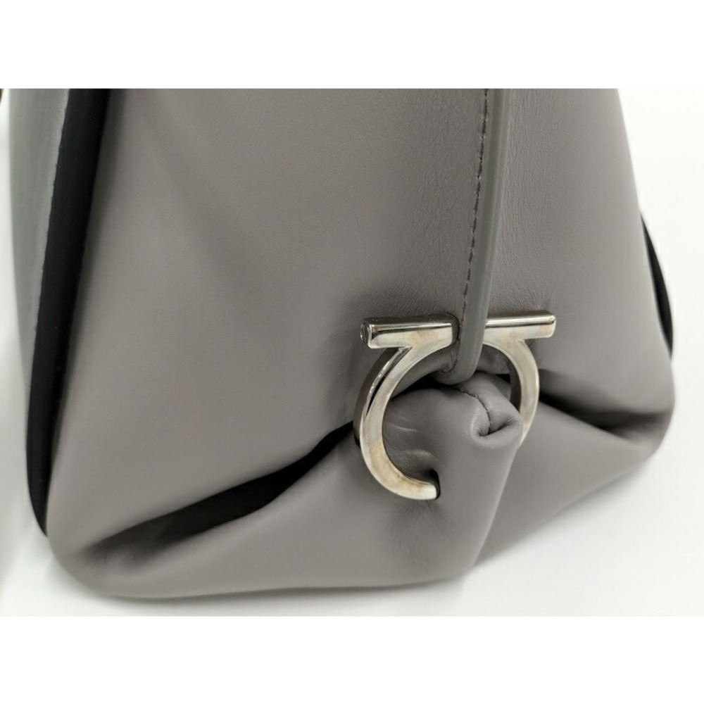 Salvatore Ferragamo Gray Python Bag Shoulder Soph… - image 7